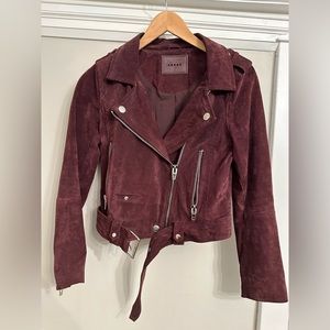 Blank NYC Suede Biker Jacket